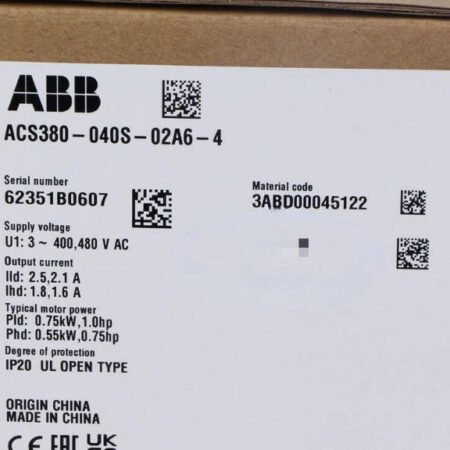 ABB ACS380-040S-02A6-4 transducer