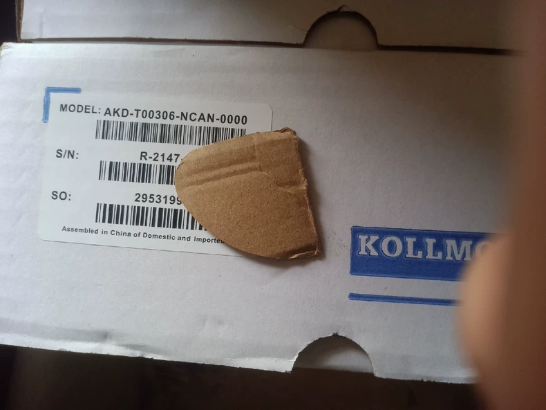 KOLLMORGEN AKD-T00306-NCAN-0000 Servo driver 2 AKD T00306 NCAN 0000 1765939571763