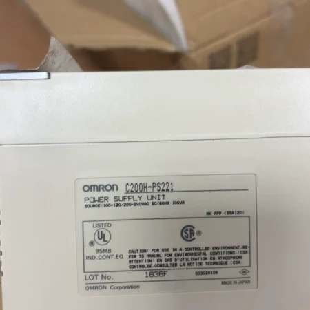 Omron Sysmac C200H-PS221 Power Supply Unit
