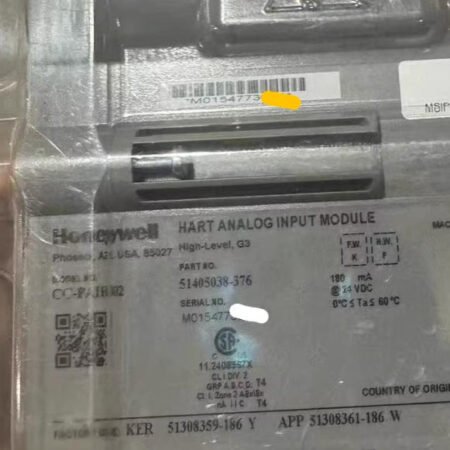 Honeywell CC-PAIH02 HART Analog Input Module 51405038-376