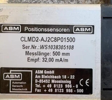 ASM pull rope sensor CLMD1-AJ2C8P01500