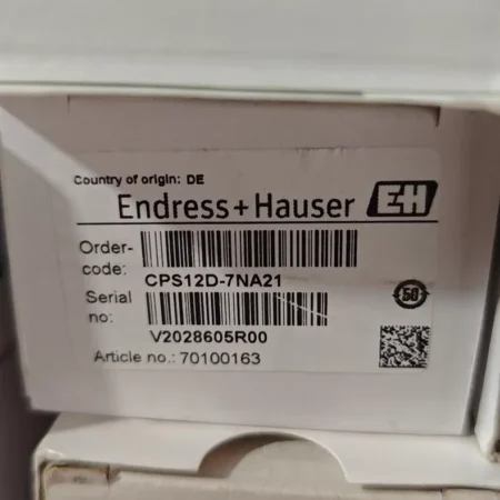 Endress+Hauser CPS12D-7NA21 pH Electrode