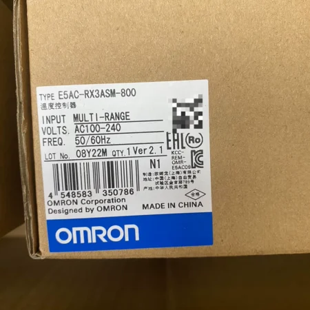 OMRON E5AC-RX3ASM-800 Temperature Controller
