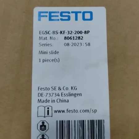 FESTO EGSC-BS-KF-32-200-8P electric actuator
