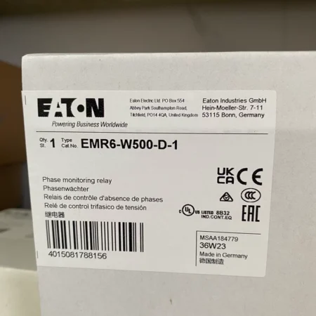 EATON EMR6-W500-D-1 Relay