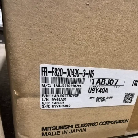 Mitsubishi FR-F820-00490-3-N6 Servo Motor