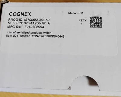 COGNEX IS7905M-363-50 InSight MONOCHROME VISION SENSOR CAMERA