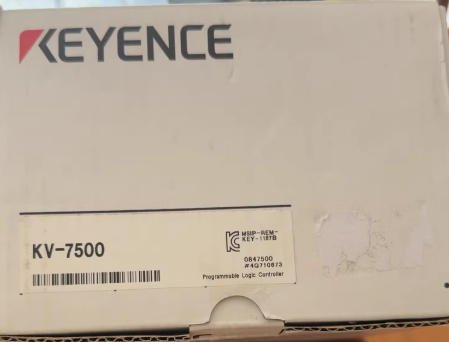 KEYENCE KV-7500 Programmable Logic Controller 2 KV 7500