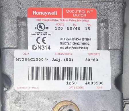 Honeywell M7284C1000 Modutrol