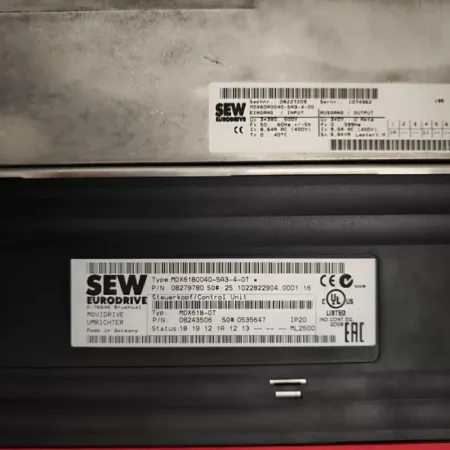 SEW MDX61B0110-5A3-4-0T Movidrive