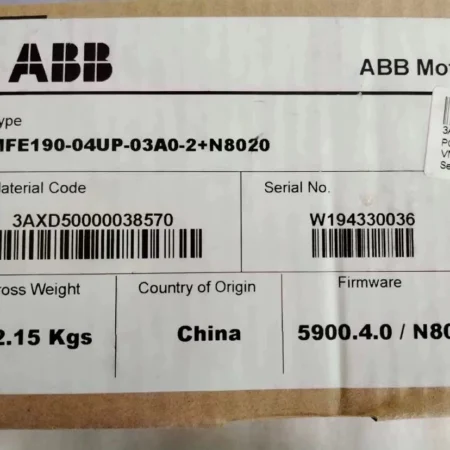 ABB MFE190-04UP-03A0-2N8020 Driver