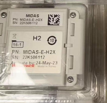 Honeywell MIDAS Sensor Cartridge MIDAS-E-H2X