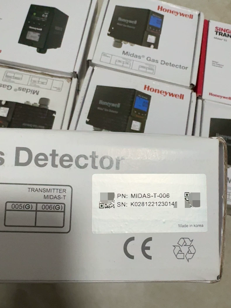 Honeywell MIDAS-T-006G Gas Detector 2 MIDAS T 006G 1765788136061