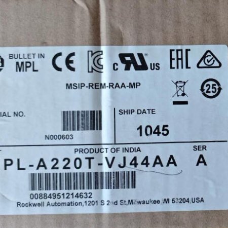 Allen Bradley MPL-A220T-VJ44AA Inverter AC Servo Motor