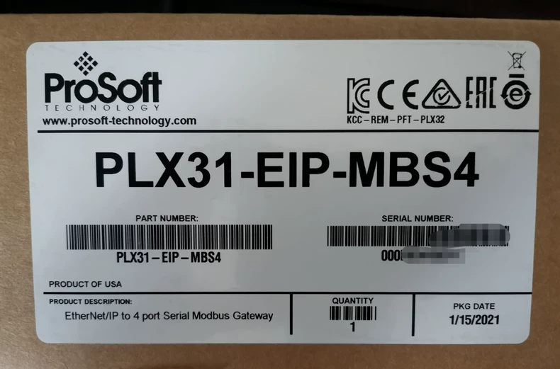 Prosoft PLX31-EIP-MBS4 Communication 2 PLX31 EIP MBS4 1766022752153