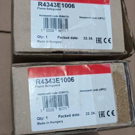 HONEYWELL R4343E1006 FLAME SAFEGUARD