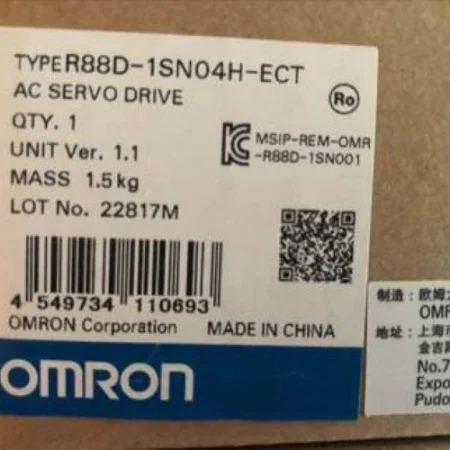 OMRON R88D-1SN04H-ECT Servo Driver