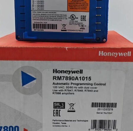 Honeywell RM7890-A1015 Burner Control Relay Module