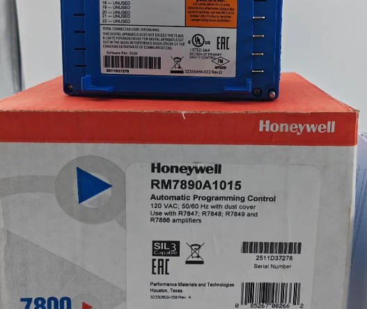 Honeywell RM7890-A1015 Burner Control Relay Module 2 RM7890A1015
