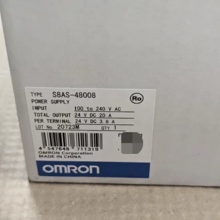 Omron S8AS-48008 Eslite Industrial Contro