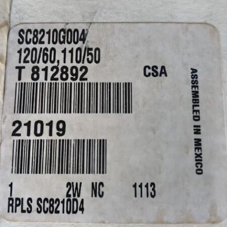 ASCO SC8210G004 SOLENOID VALVE