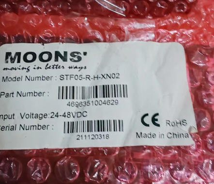 MOONS STF05-R-H-XN02 Stepper Drive