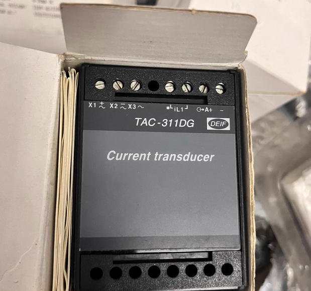 DEIF TAC-311DG CURRENT TRANSDUCER 2 TAC 311DG