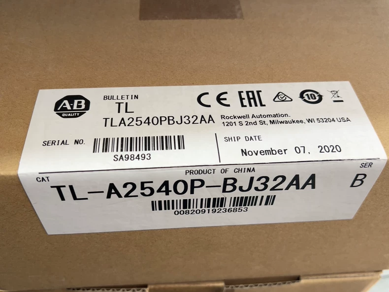 ALLEN BRADLEY TL-A2540P-BJ32AA SERVO MOTOR 2 TL A2540P BJ32AA 1765941625031