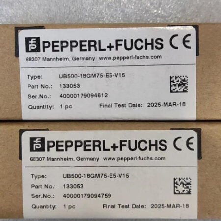 PEPPERL+FUCHS UB500-18GM75-E5-V15 133053 Ultrasonic Sensor