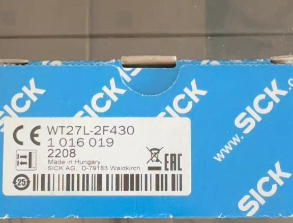 SICK WT27L-2F430 Photoelectric Sensor 2 WT27L 2F430