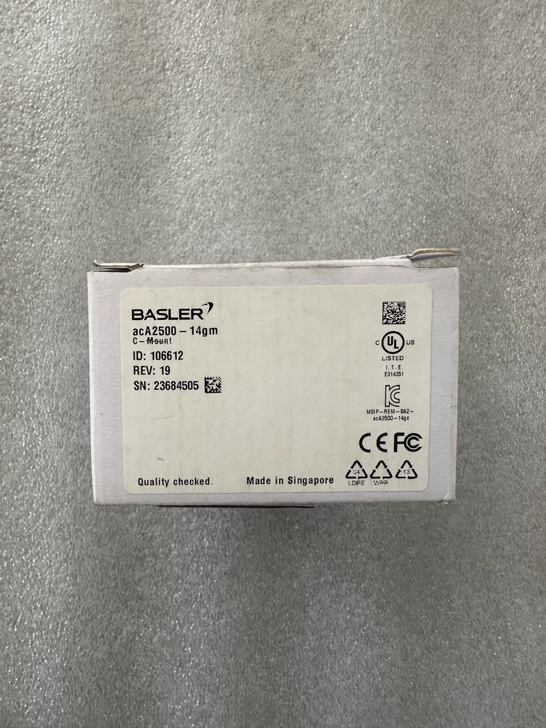 Basler Industrial Camera acA2500-14gm 1 Basler Industrial Camera acA2500-14gm