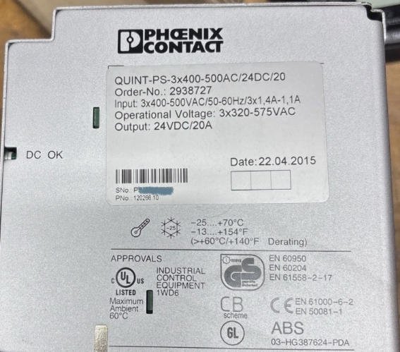 PHOENIX CONTACT QUINT-PS-3X400-500AC24DC20 power supply 2 bf13292b b0bc 4977 9a71 8319cb47a0d0