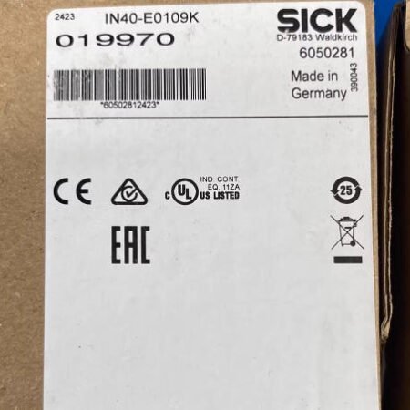 SICK sensor IN40-E0109K