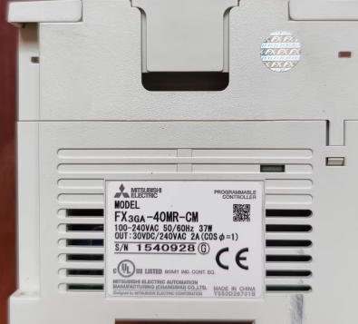 Mitsubishi FX3GA-40MR-CM programmable controller