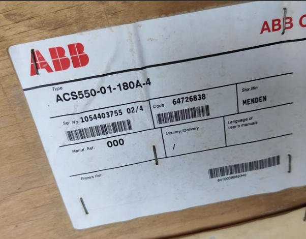 ABB ACS550-01-180A-4 Frequency converter 2 cc35fdd1 42d5 47c0 8541 ffdcf85ab4ea