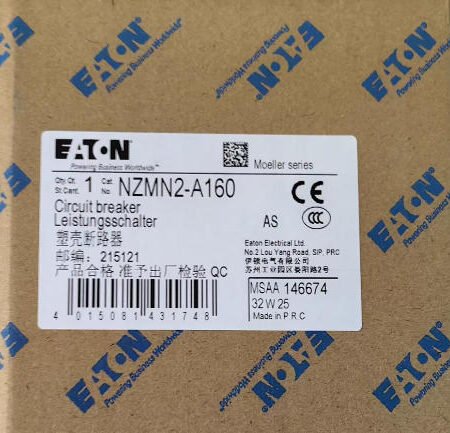 EATON NZMN2-A160 Protection Plastic Case Circuit Breaker
