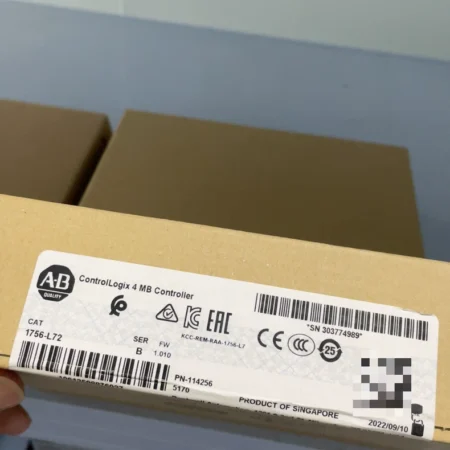 Allen Bradley 1756-L72 B PROCESSOR MODULE