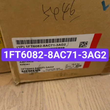 SIEMENS SERVO MOTOR 1FT6082-8AC71-3AG2