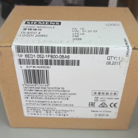 SIEMENS Logic Module 6ED1052-1FB00-0BA6