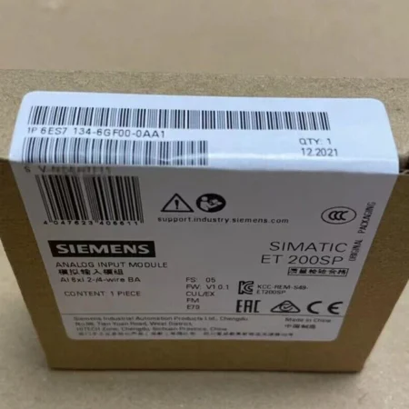 SIEMENS 6ES7134-6GF00-0AA1 analog input module