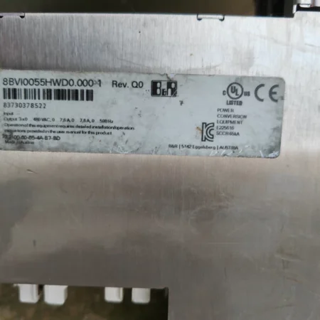 B&R 8BVI0055HWD0.0001 Servo Driver