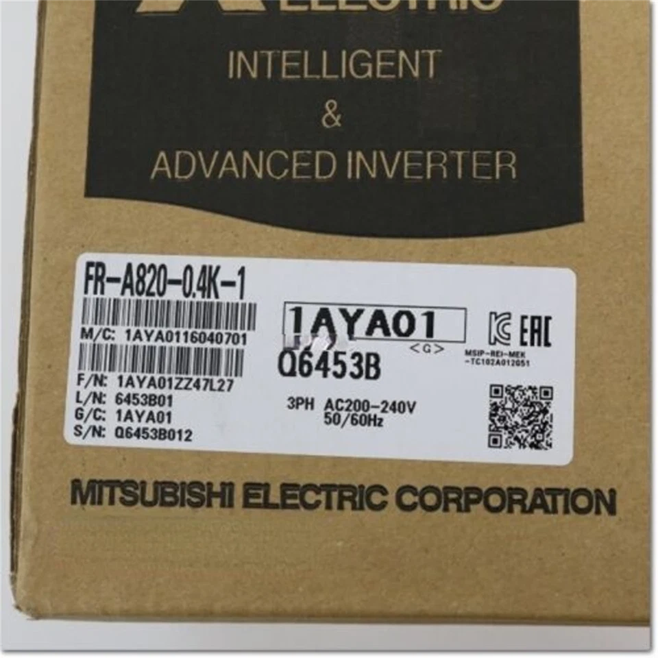 Mitsubishi FR-A820-0.4K-1 Inverter 1 Mitsubishi FR-A820-0.4K-1 Inverter