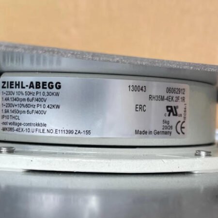 ZIEHL-ABEGG RH35M-4EK.2F.1R Centrifugal Fan