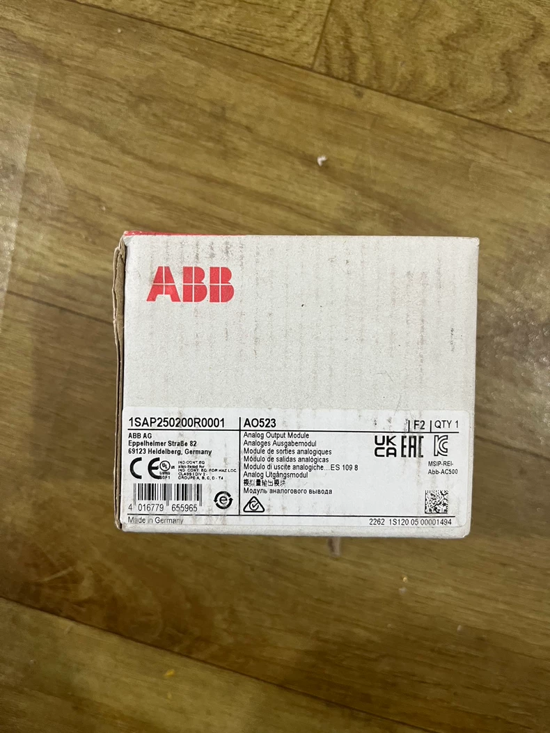 Analog Output Module 1SAP250200R0001 AO523 ABB 1 1SAP250200R0001