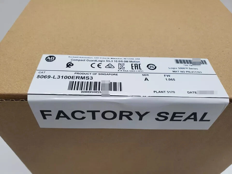 Bradley Safety Controller 5069-L3100ERMS3 Allen 1 5069-L3100ERMS3