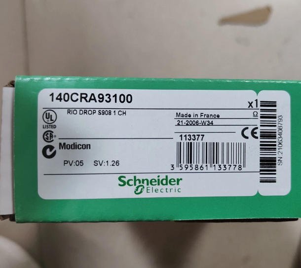Schneider Electric Schneider Module 140CRA93100 RIO Drop 1 140CRA93100