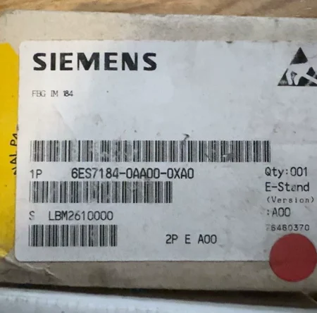6ES7184-0AA00-0XA0