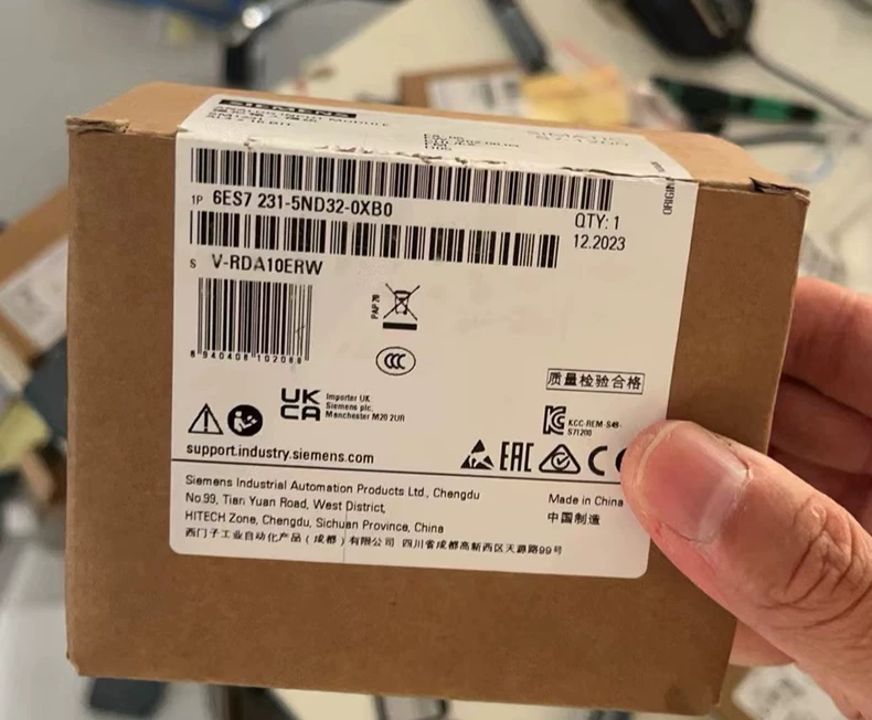 SIEMENS S7-1200 Analog Module 6ES7231-5ND32-0XB0 Input 1 6ES7231-5ND32-0XB0