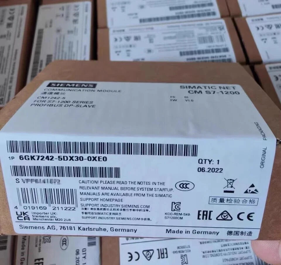 SIEMENS S7-1200 Communications Module 6GK7242-5DX30-0XE0 1 6GK7242-5DX30-0XE0