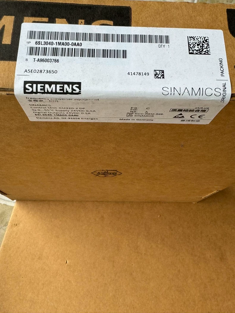 SIEMENS Control Unit 6SL3 040-1MA00-0AA0 1 6SL3040-1MA00-0AA0